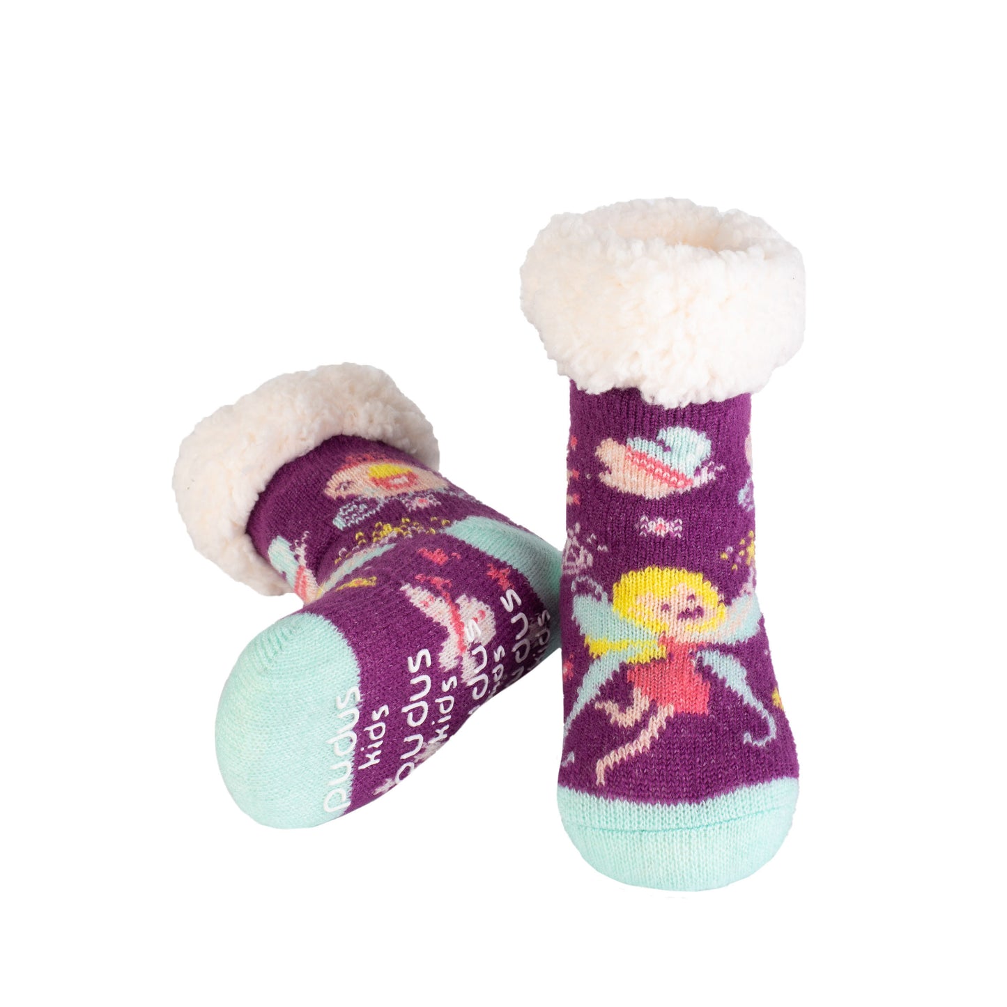 Fairy Purple - Kids Slipper Socks