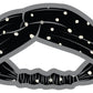 Erica Headband | Black with Cloud Dots