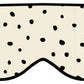 Jessie Eye Mask | Cloud with Black Dots
