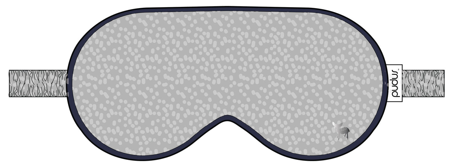 Jessie Eye Mask | Heather Grey