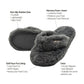 Grey Cottontail Flip Flop Slippers