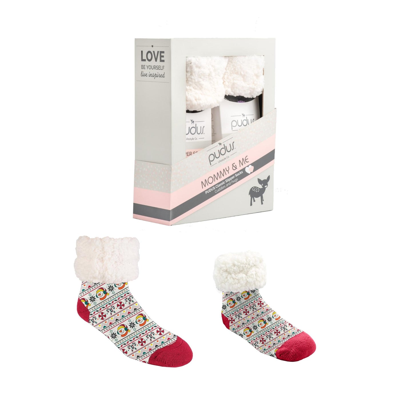 Mommy and Me Christmas Snow Candy Gift Box