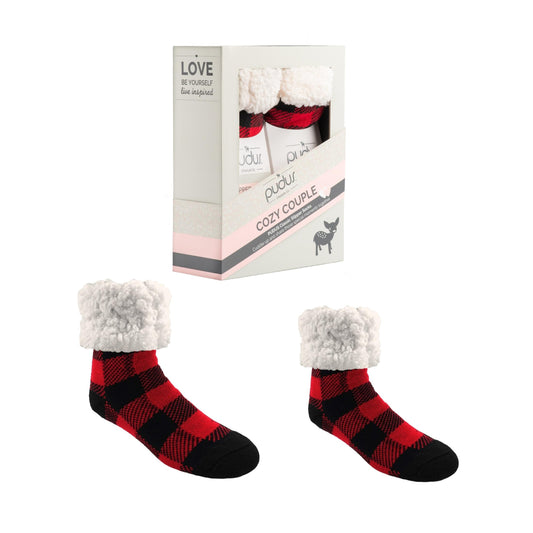 Cozy Couples Lumberjack Red Gift Set