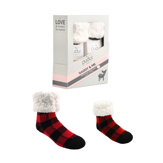 Daddy and Me Lumberjack Red Gift Box