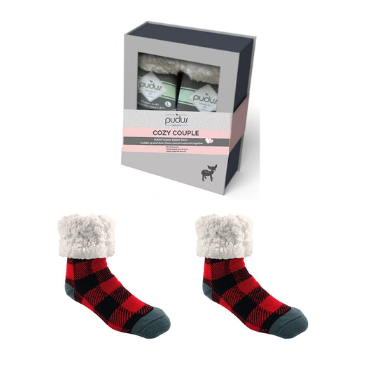 Cozy Couples Lumberjack Red Gift Set