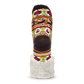Pudus Cozy Winter Slipper Socks for Women and Men with Non-Slip Grippers and Faux Fur Sherpa Fleece - Adult Regular Fuzzy Socks Geometric Green - Classic Slipper Sock