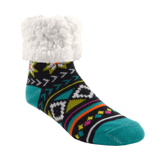 Geometric Harbor - Classic Slipper Sock