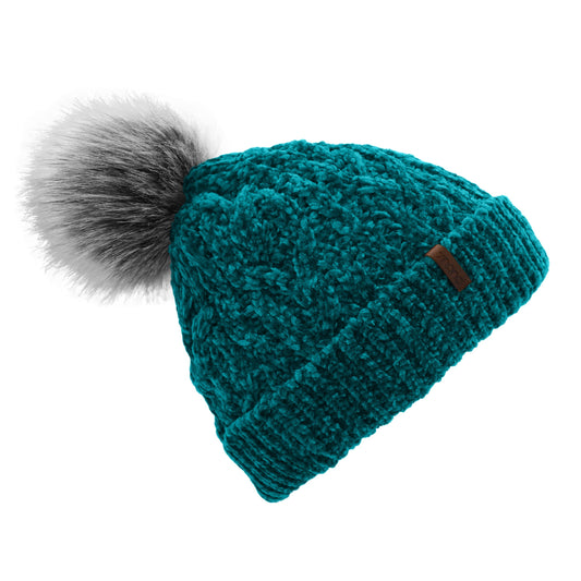 Harbor Chenille Cable Knit - Beanie Hat Adult