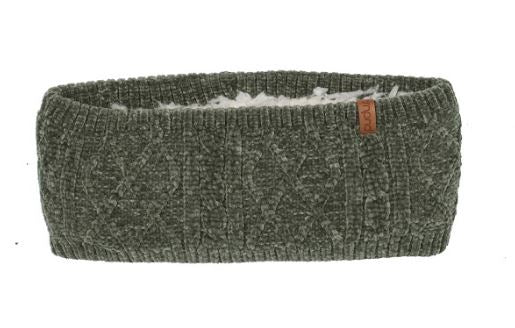 Cable Knit Beetle Chenille - Headband Adult