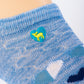 My Heart is Blue - Bamboo Ankle Socks