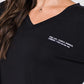 Harlow Sleep Shirt Dress | Black