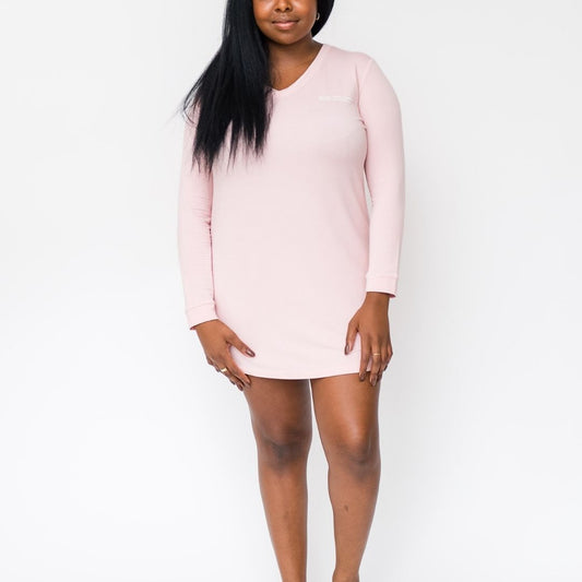 Harlow Sleep Shirt Dress | Pink Dogwood