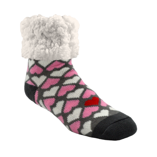 Hearts Valentine - Classic Slipper Sock