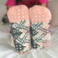 Argyle Blush - Classic Slipper Sock