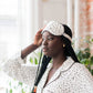 Jessie Eye Mask | Cloud with Black Dots