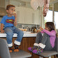 Polka Dot Multi - Kids Slipper Socks