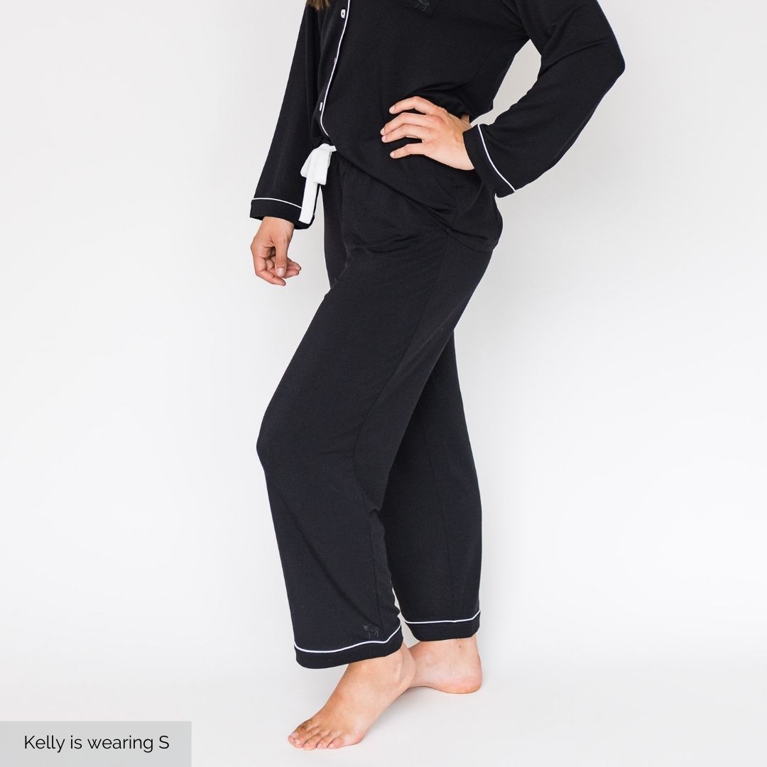 Korrah Pajama Pants | Black