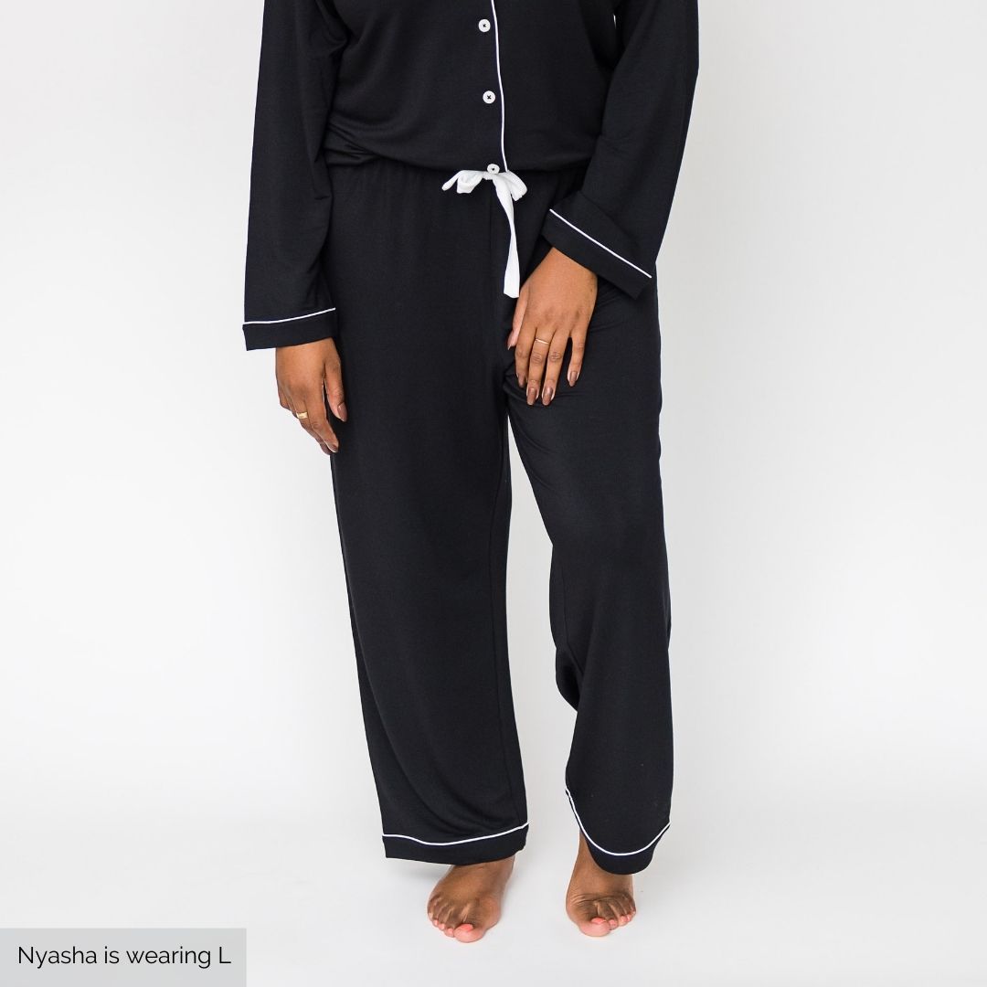 Korrah Pajama Pants | Black