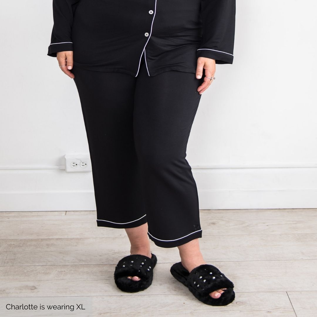 Korrah Pajama Pants | Black