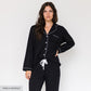 Korrah Pajama Shirt | Black