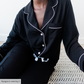 Korrah Pajama Shirt | Black