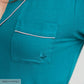Korrah Pajama Shirt | Harbour Blue