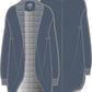 Florence Easy House Cardigan | Gray Dawn