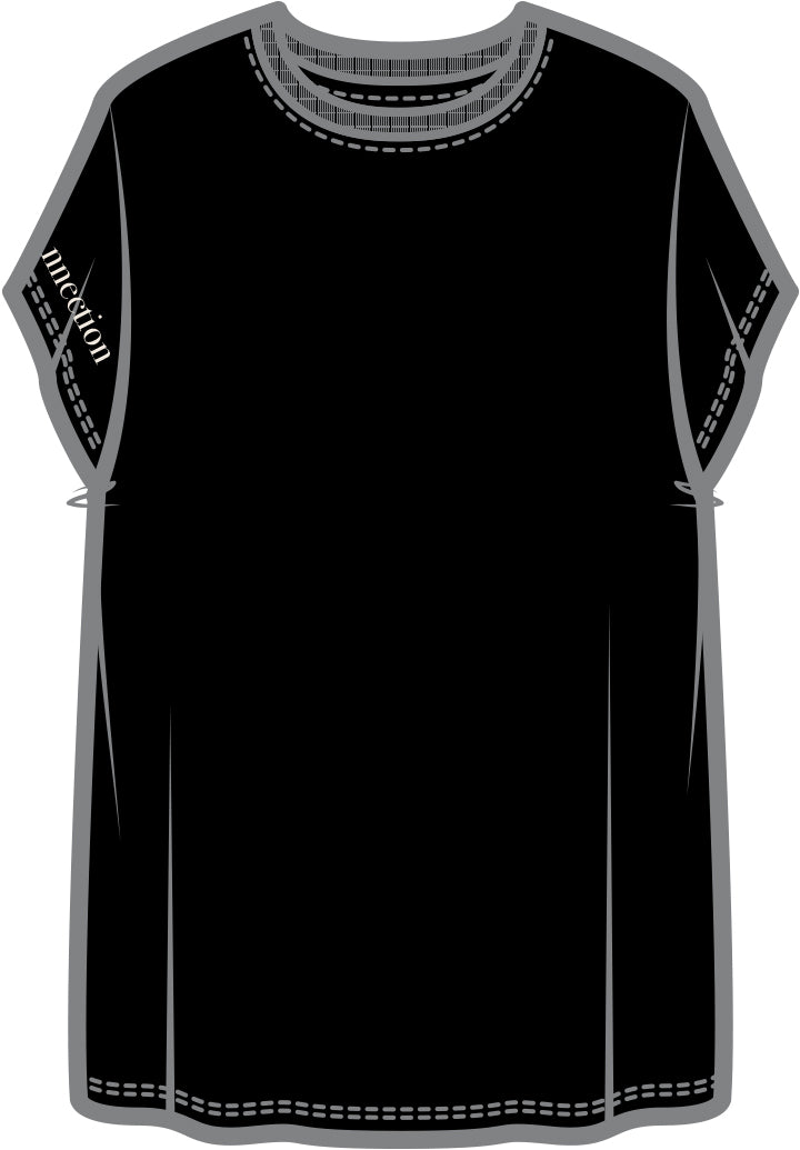 Lilac Human Classic T-Shirt | Black