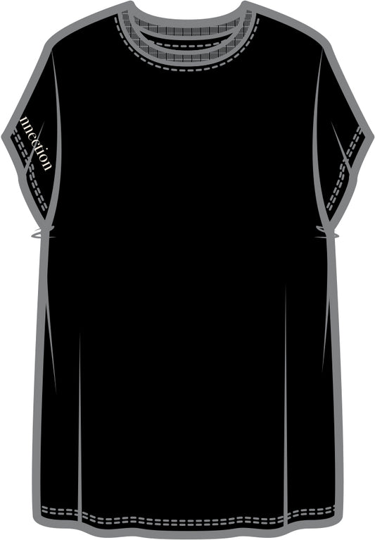 Lilac Human Classic T-Shirt | Black