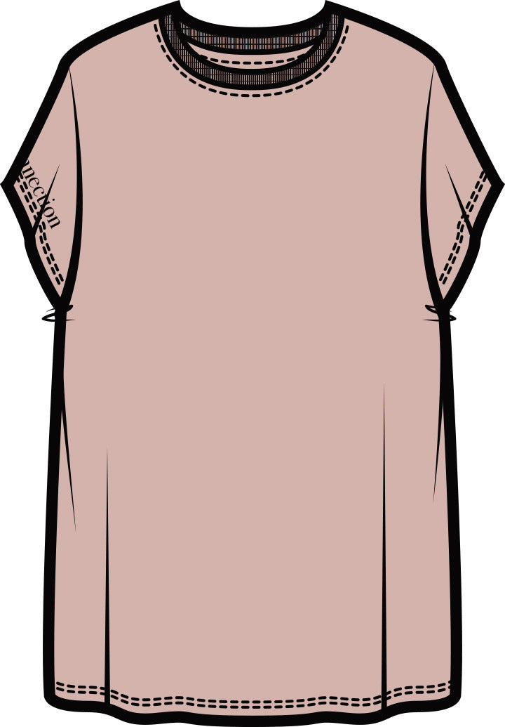 Lilac Human Classic T-Shirt | Daydream Pink