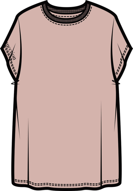 Lilac Human Classic T-Shirt | Daydream Pink