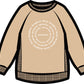 Kids | Mila Sunshine Crew Neck Sweatshirt | Apricot
