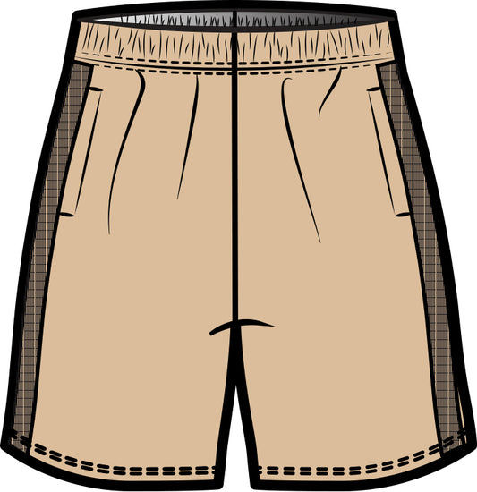 Masie Boyfriend Shorts | Apricot