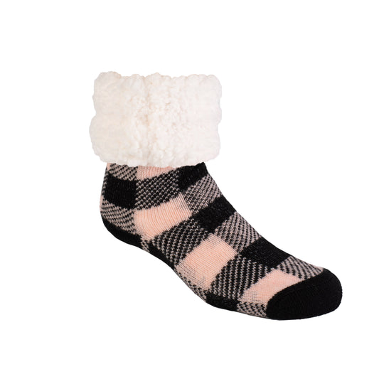 Lumberjack Pink Dogwood - Classic Slipper Sock