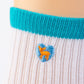 Love Multi - Bamboo Uptown Quarter Crew Socks