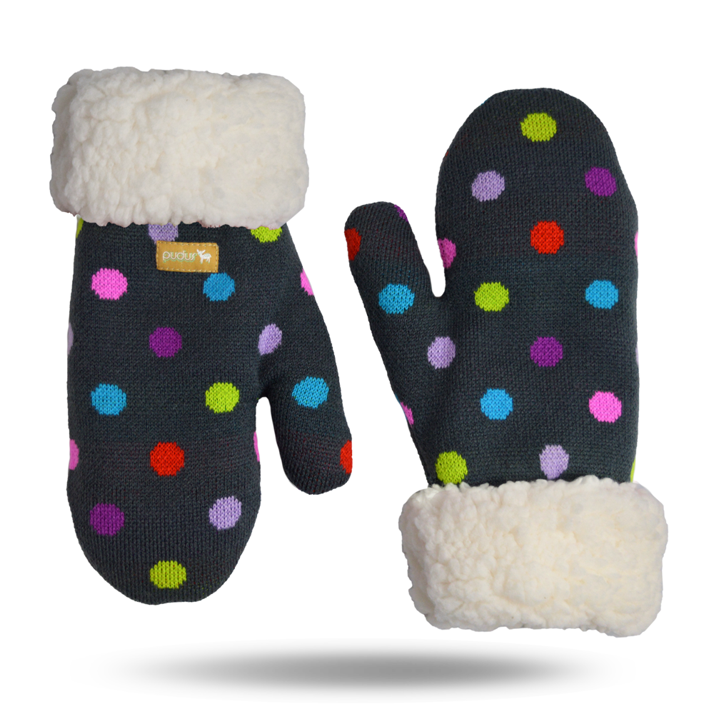 Mittens | Polka Dot Multi