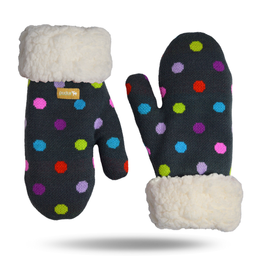 Mittens | Polka Dot Multi