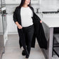 Madison Duster Cardigan | Black