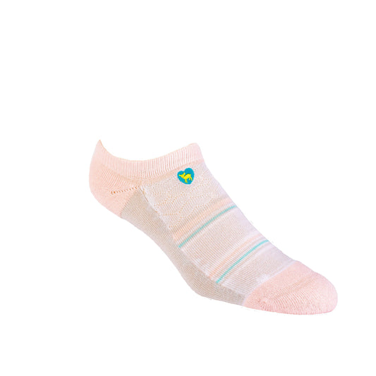 Newport Pink - Bamboo Ankle Socks