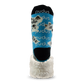 Pudus Cozy Winter Slipper Socks for Women and Men with Non-Slip Grippers and Faux Fur Sherpa Fleece - Adult Regular Fuzzy Socks Polar Bear - Classic Slipper Sock