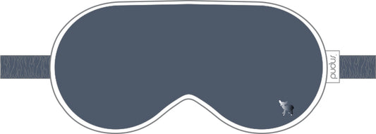 Jessie Eye Mask | Tonal Pudu | Gray Dawn
