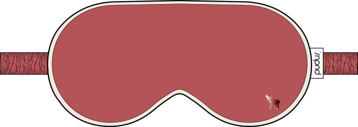 Jessie Eye Mask | Tonal Pudu | Petal