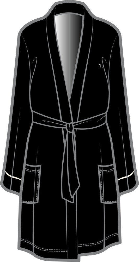 Dahlia Belted Kimono | Black