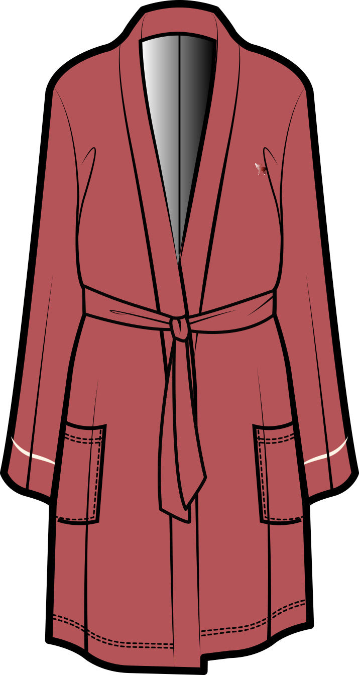 Dahlia Belted Kimono | Petal