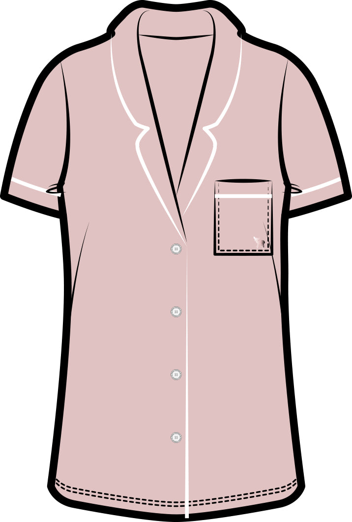 Calla Sleep Shirt | First Blush