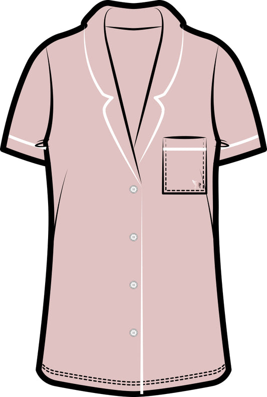 Calla Sleep Shirt | First Blush