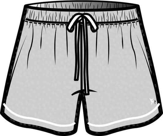 Everly Sleep Short | Pebble Grey
