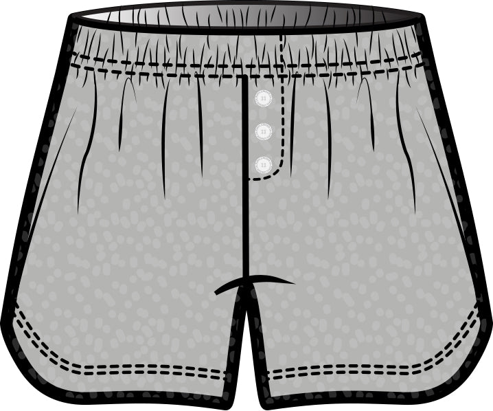 Brooklyn Sleep Short | Light Grey