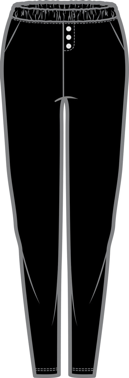 Sienna Narrow Leg Sleep Pant | Black