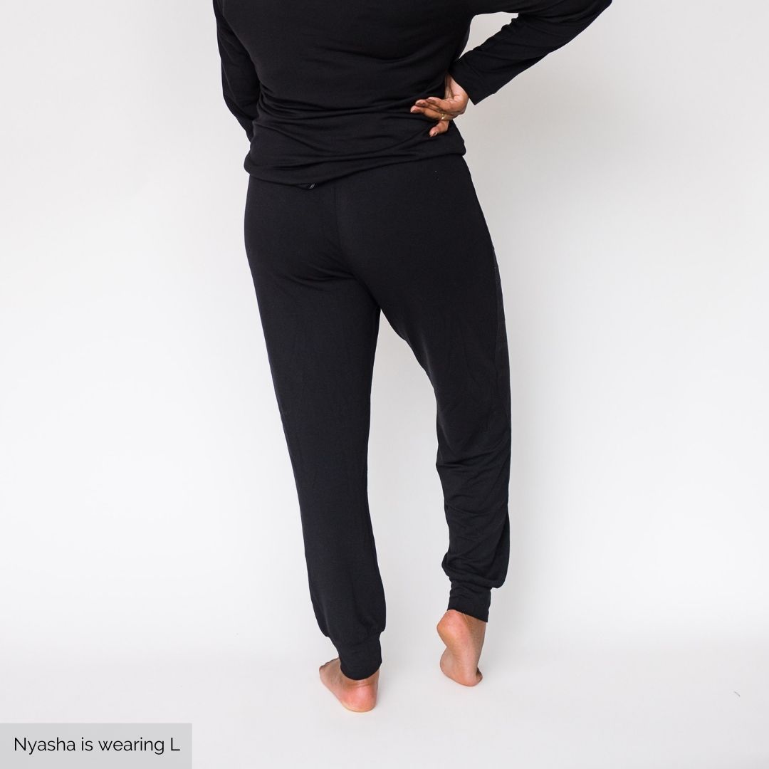 Penni Sleep Joggers | Black